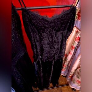 Betsey Johnson black cocktail dress.